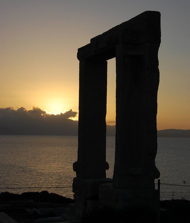 Portara in Naxos Town